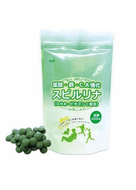 Спіруліна з омегою та фолієвою кислотою ALGAE Japan Algae (370757122)