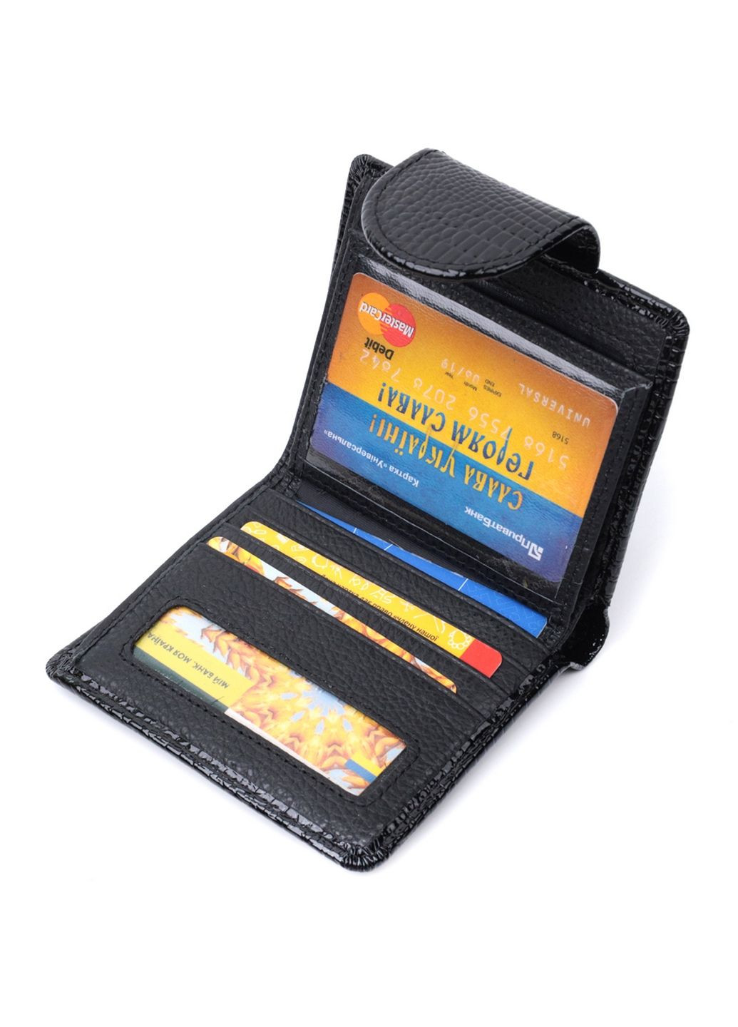 Жіночий шкіряний гаманець 10х11,5х1 см st leather (315872860)