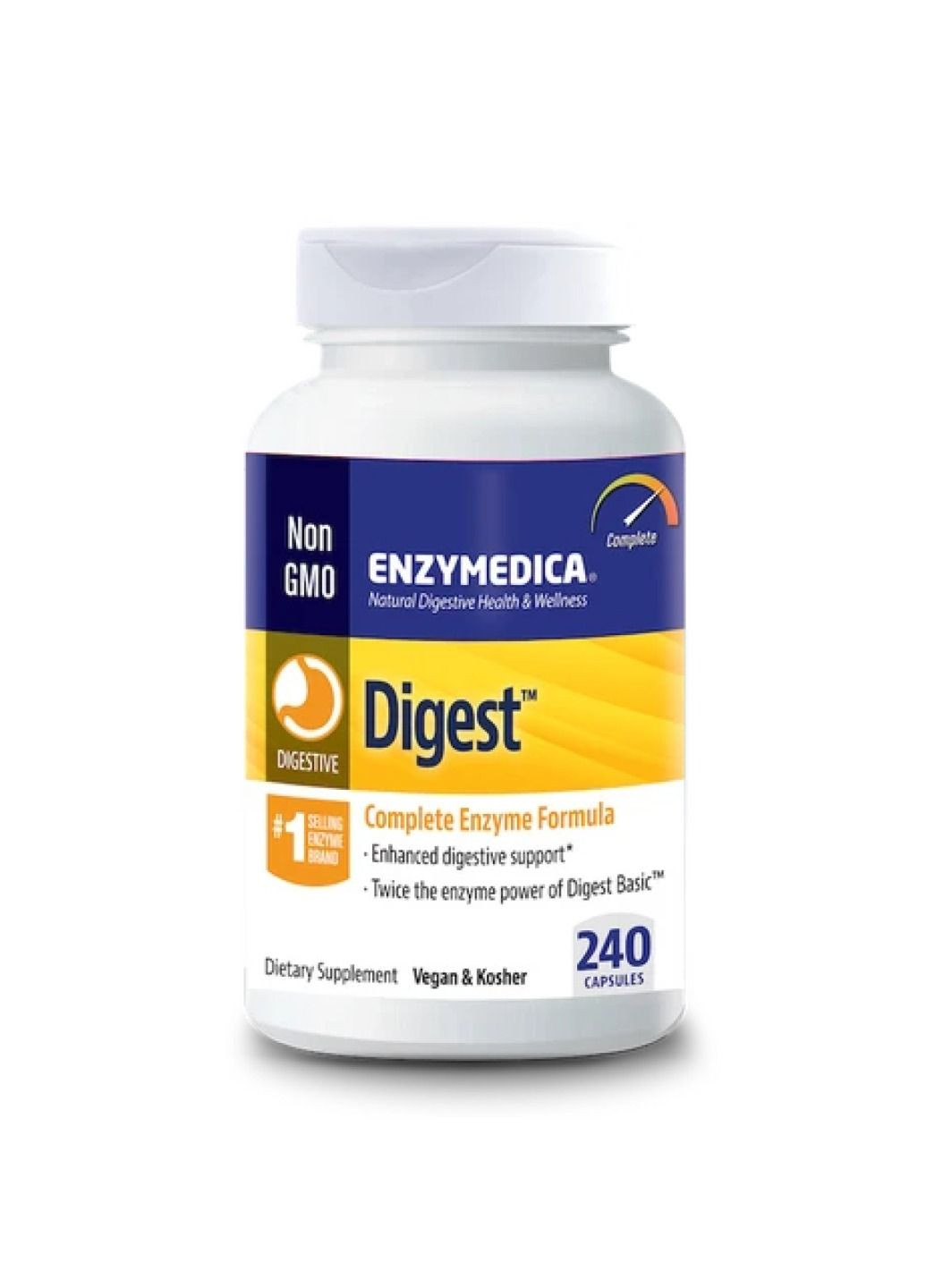 Ферменты для пищеварения Digest - 240 caps Enzymedica (280899293)