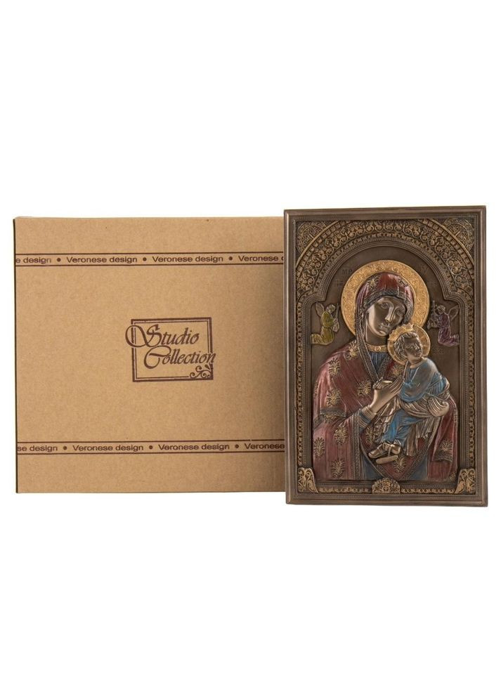 Панно икона на стену Богоматерь 23х15 см 76070 Veronese (346531755)