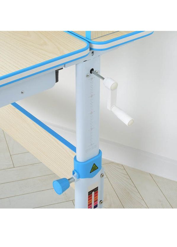 Парта с надстройкой и полкой высота регулируется Bambi (303056547)