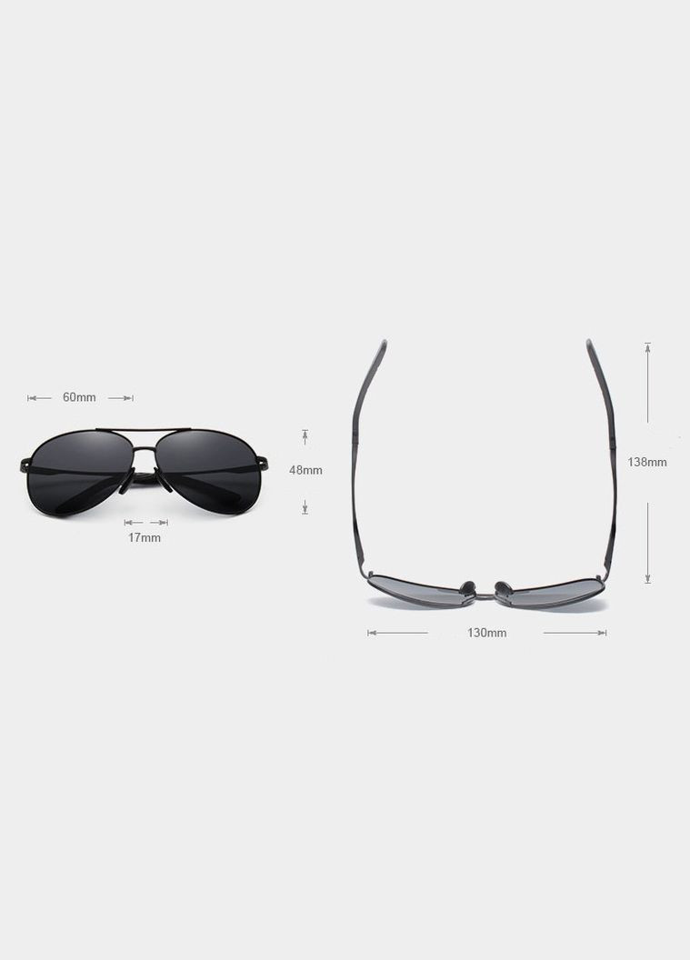 Мужские поляризационные солнцезащитные очки N7013 Gradient Purple KINGSEVEN (308794621)