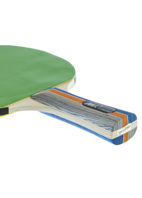 Ракетка для настільного тенісу 0222 Жовтий-зелений MK (324220165)