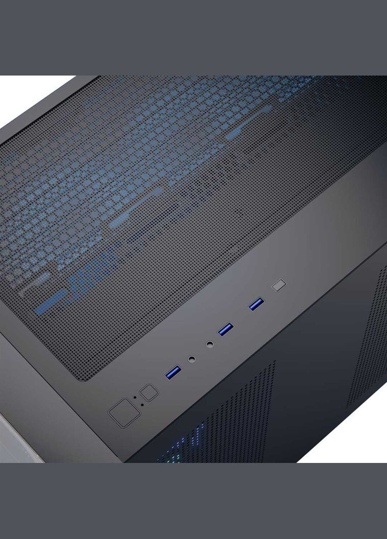 Корпус P300C-G-BK-v1 (ACCS-PN02033.11) Black без БЖ Aerocool (347586278)