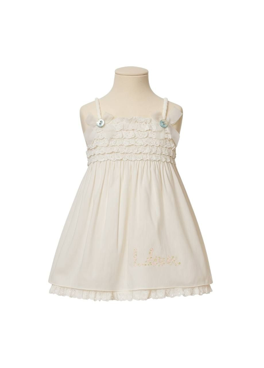 Біла сукня білий Kitten (342718853)