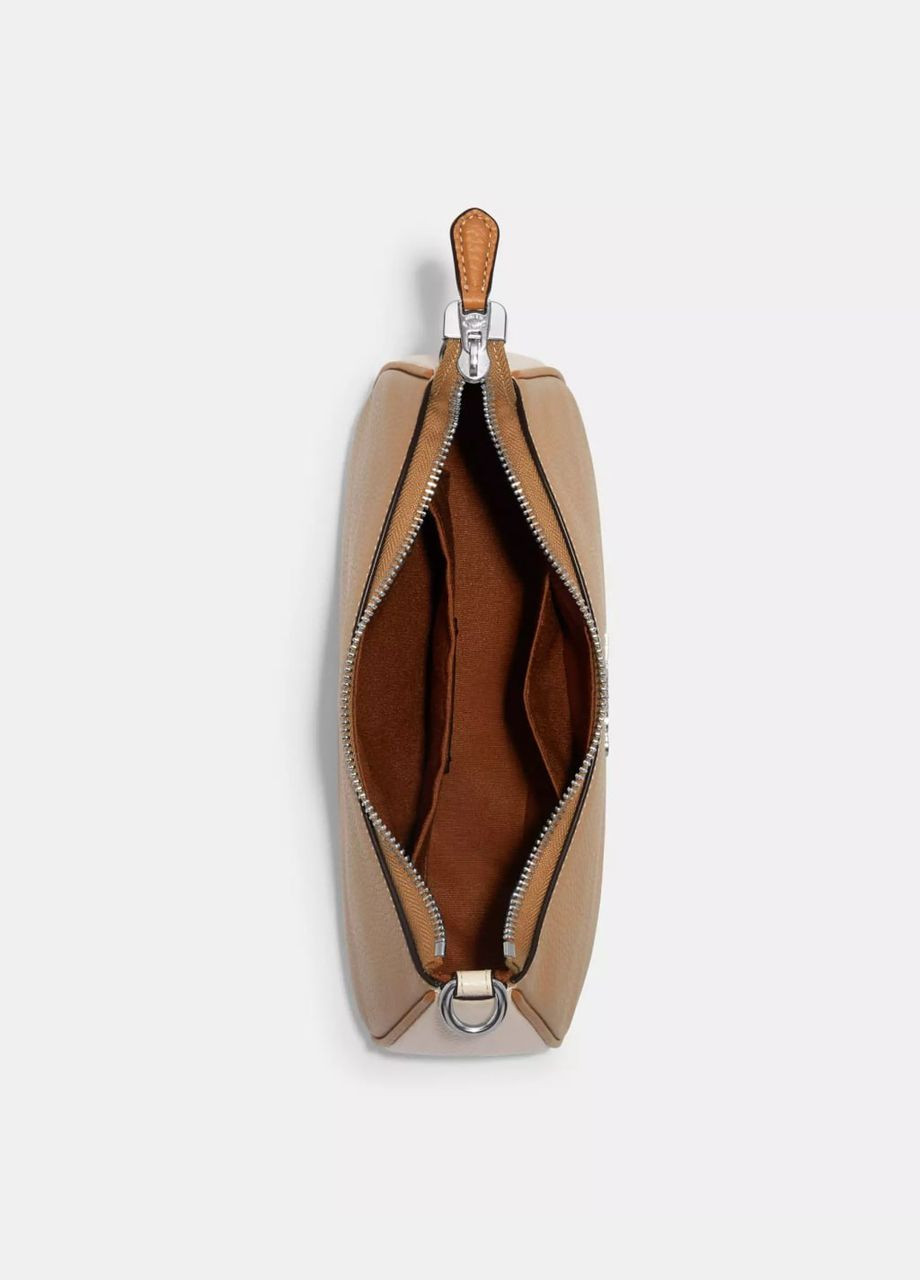 Сумка жіноча шкіряна Teri Leather Beige White Coach (316451654)