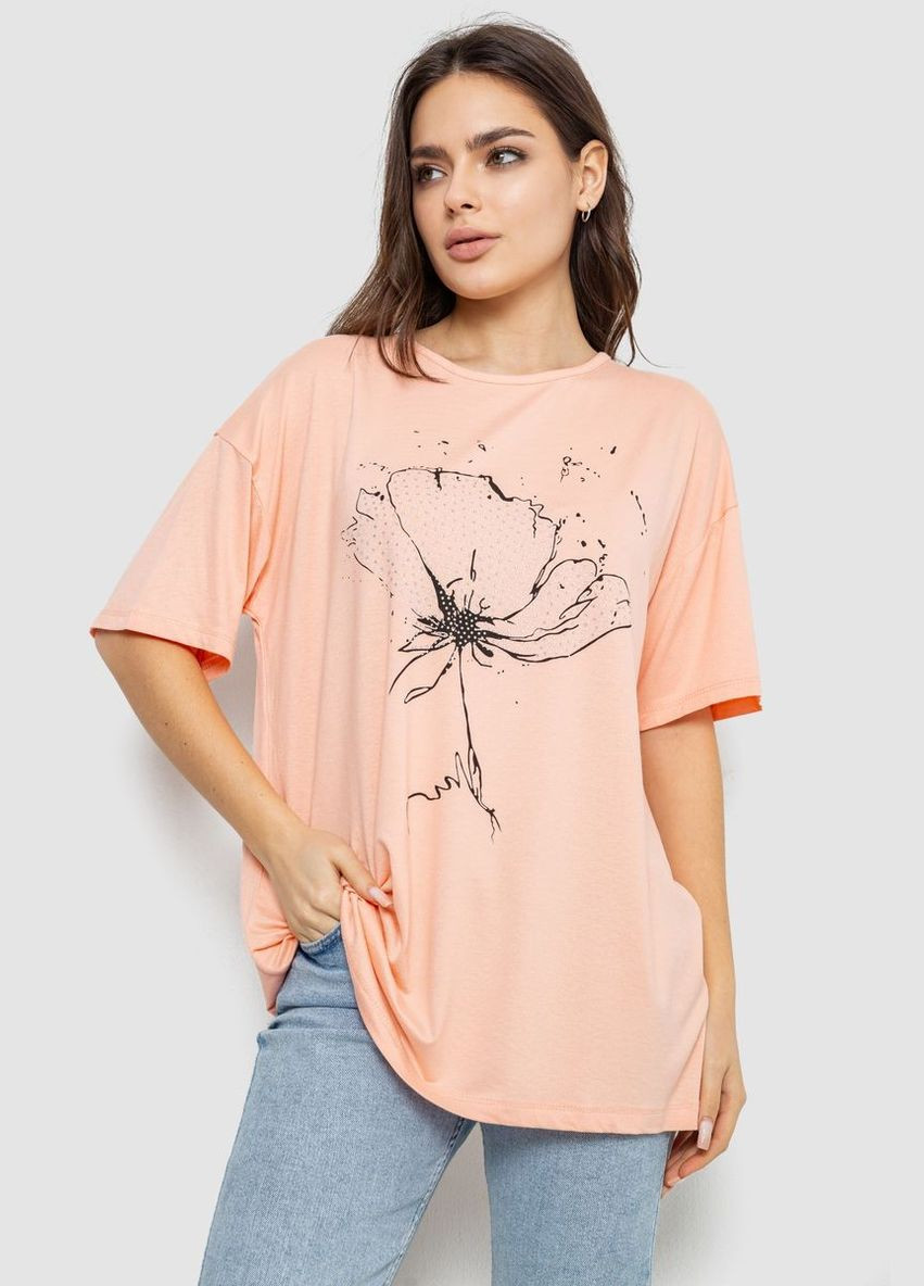 Футболка женская с принтом Ager 244R602 - (319359431)