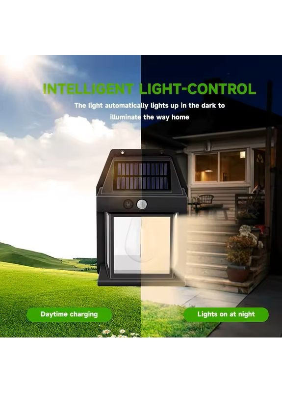 Комплект сонячних ліхтарів на стіну з датчиком руху 4 шт. China (351854925)