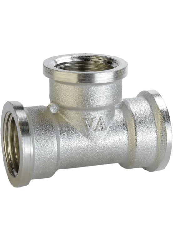 Тройник 1/2″ВВВ никелированный А0242-1А(нк) VA (336384088)