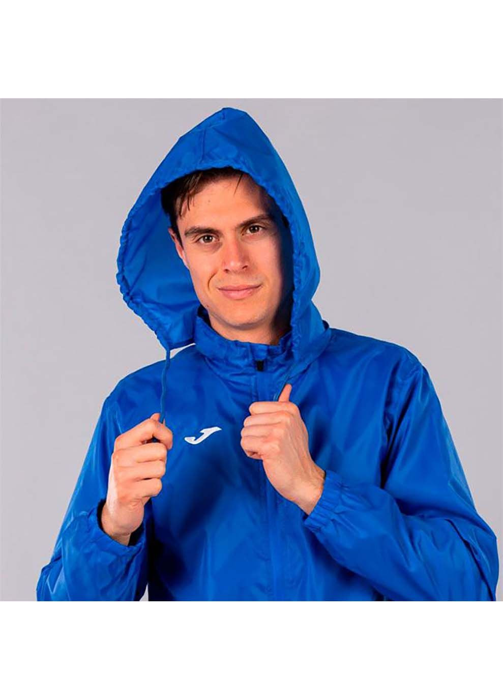 Синяя демисезонная ветровка Joma