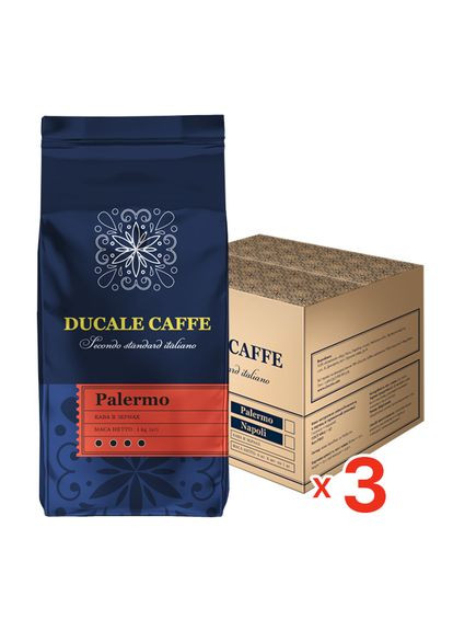 Ducale Palermo 3 ящика 24кг Ducale Caffe (292144421)