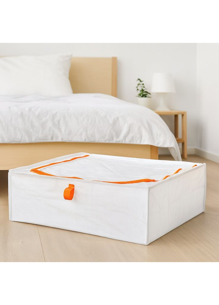 Контейнер для одягу / постільної білизни ІКЕА 55х49х19 см IKEA (315629437)