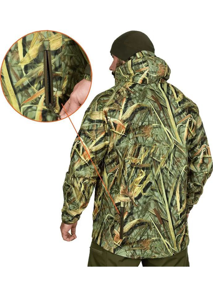 Комбінована демісезонна куртка rubicon cane Camotec