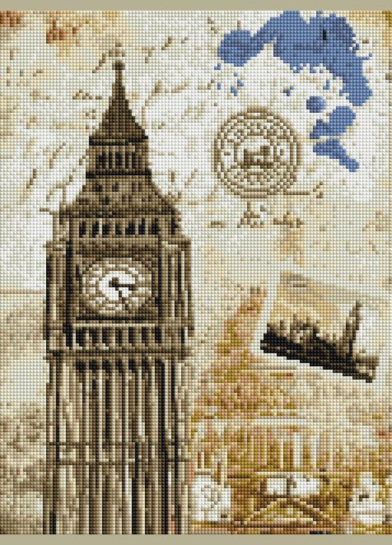 Алмазна мозаїка 30х40 Біг-Бен ST1004-4 ColorArt (299772342)