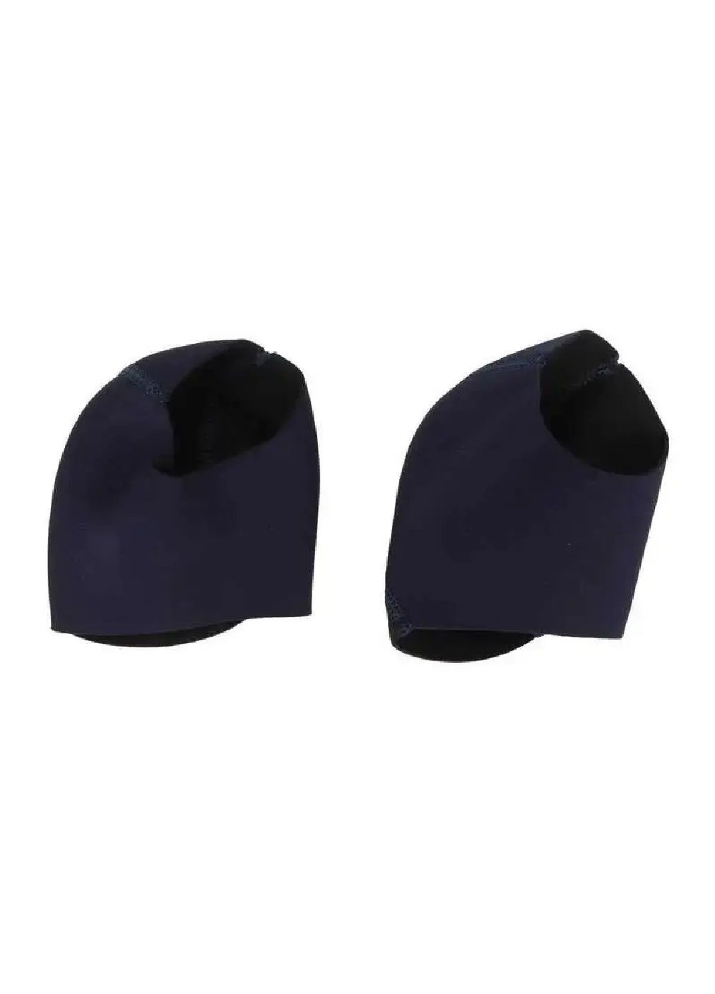 Чорні напівшкарпетки для п'ят у разі болю в п'ятах при грубій шкірі мозолях натоптишах багаторазові дихаючі (479436-prob) Unbranded однотонні (318555689)