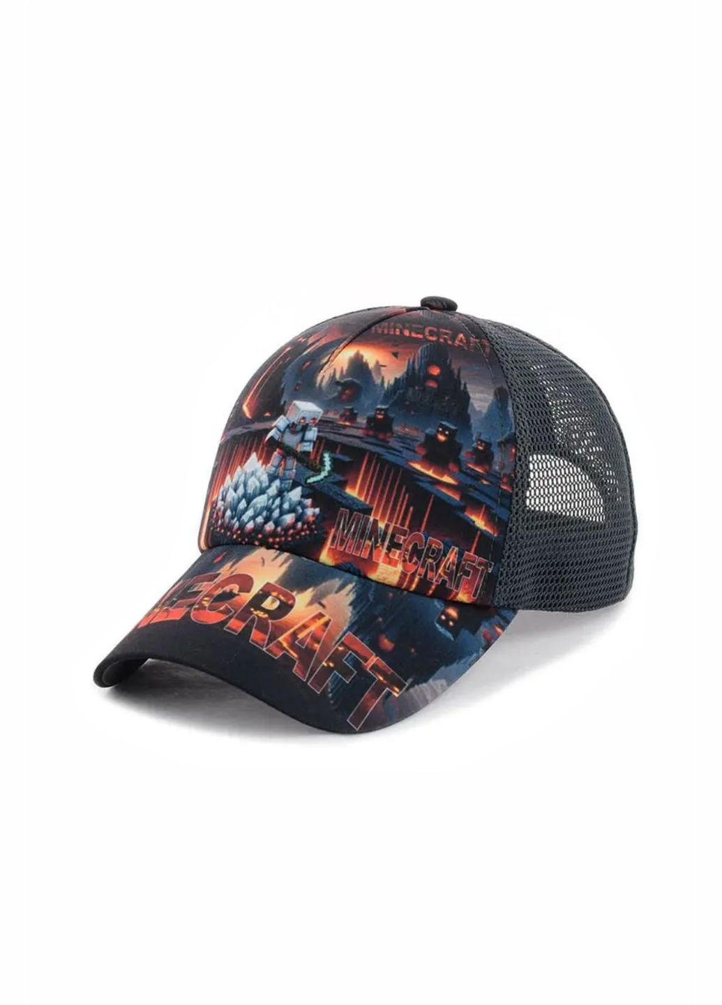 Кепка детская с сеткой Майнкрафт / Minecraft No Brand Дитяча кепка (322318408)