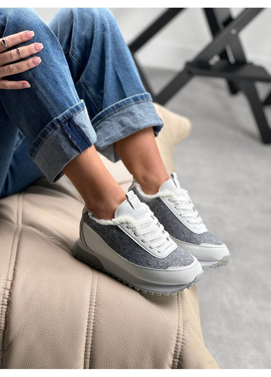 Зимние кроссовки Marens Helen комбинированные зима (370813410)