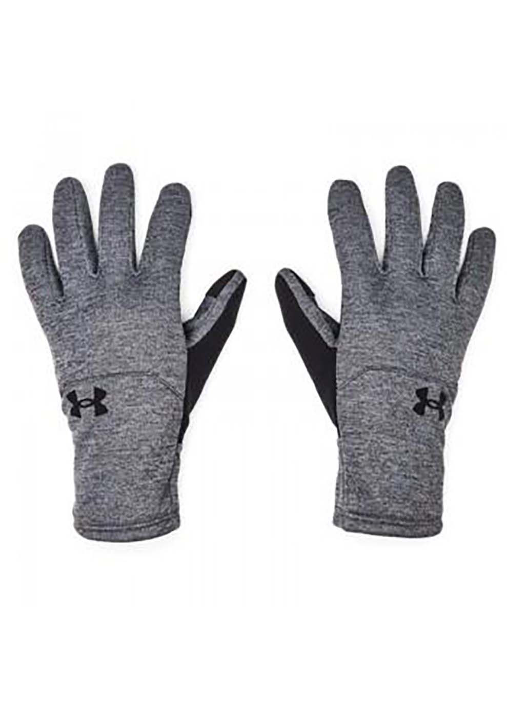 Перчатки UA Storm Fleece Gloves серый, черный Муж. Under Armour (367599732)