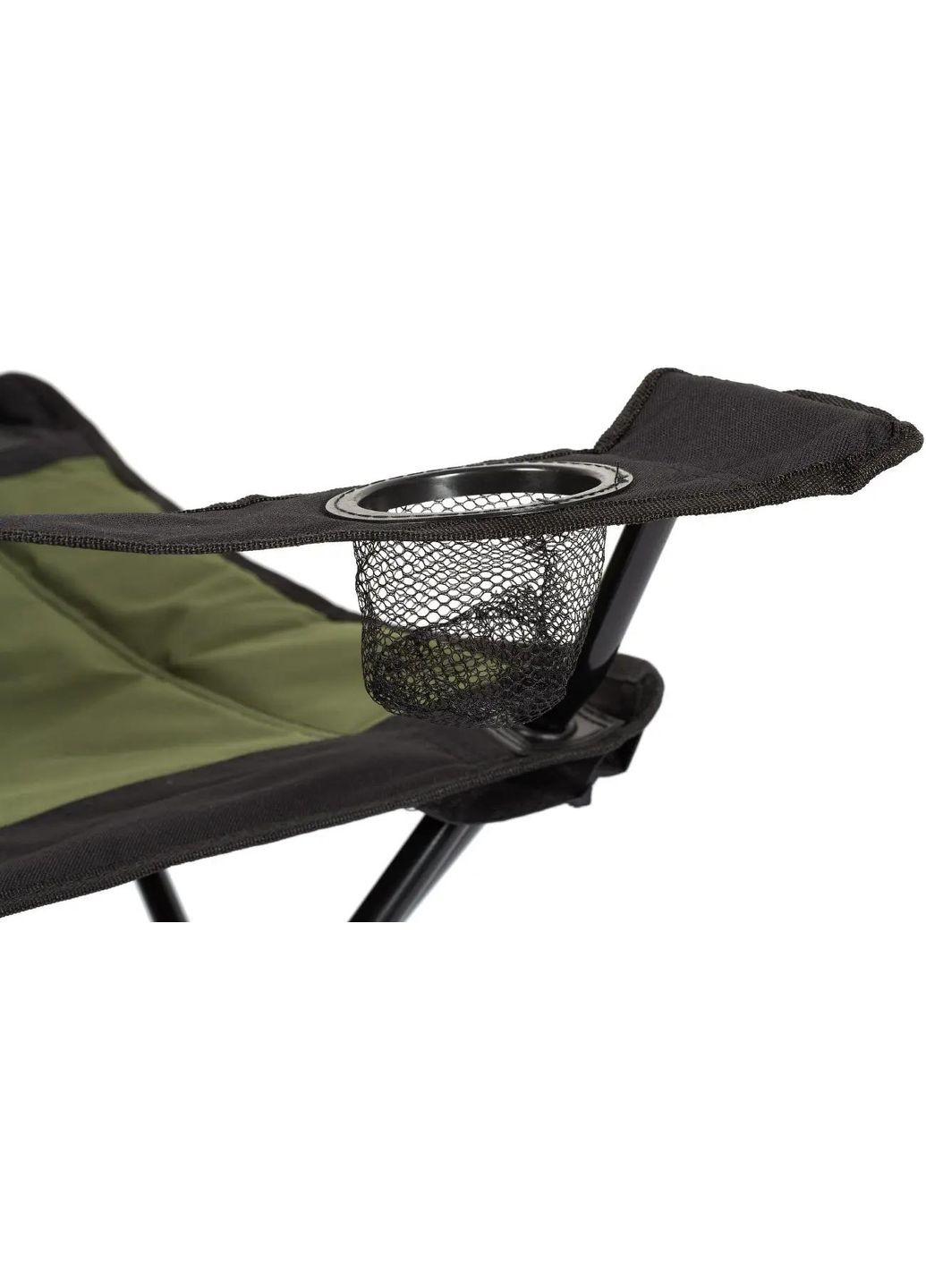 Стілець розкладний Soft Base, Black/Olive Green Skif Outdoor (318671404)