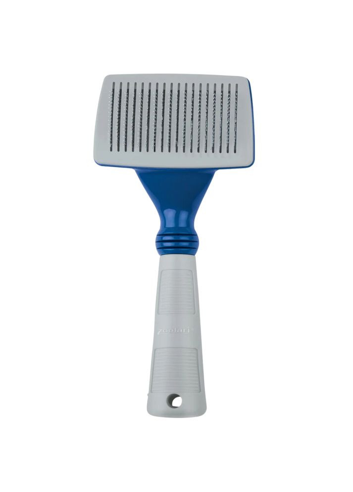 Щітка що самоочищається, для догляду за шерстю домашніх тварин, котів і собак Zoofari (330620982)