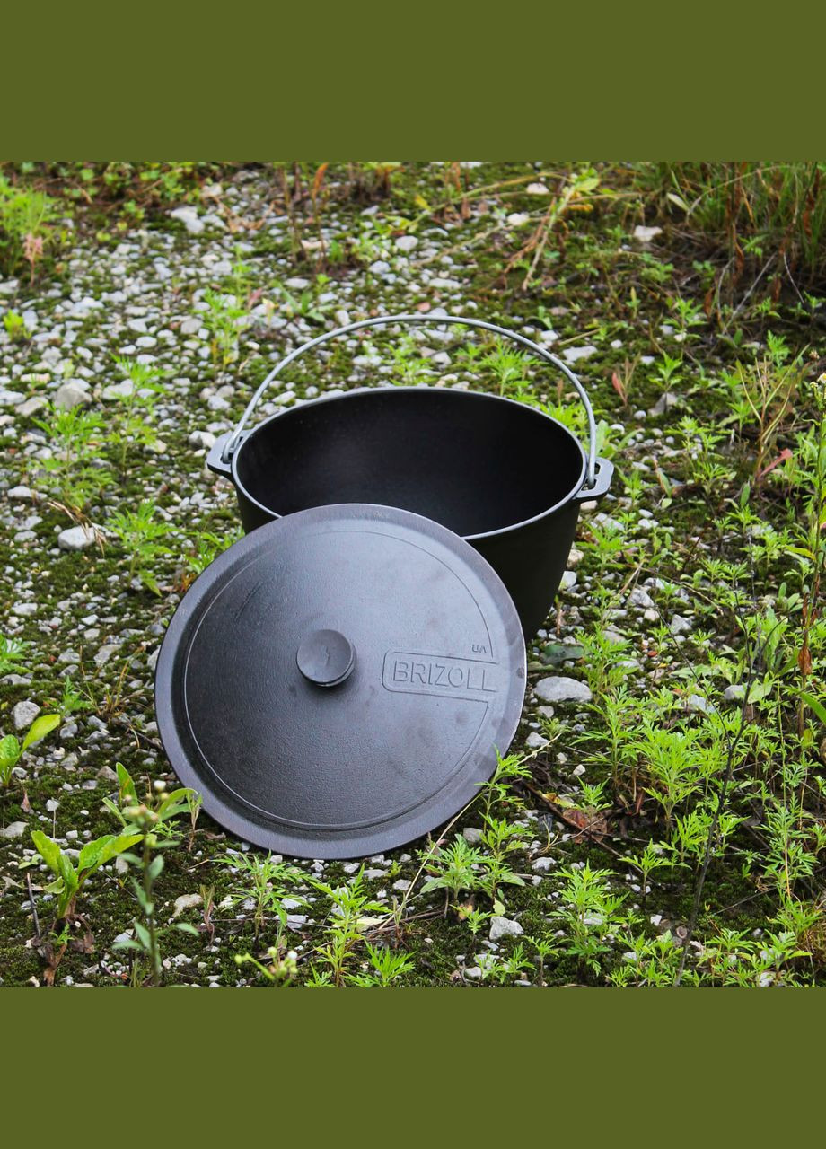 Казан чугунный 10 л (SP00302) SHOP PAN (324622078)