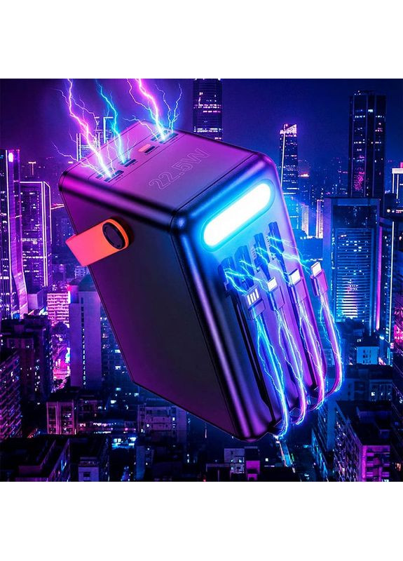 Powerbank DB120 Prometheus 120000 mAh 22.5W Black Hoco (370607970)