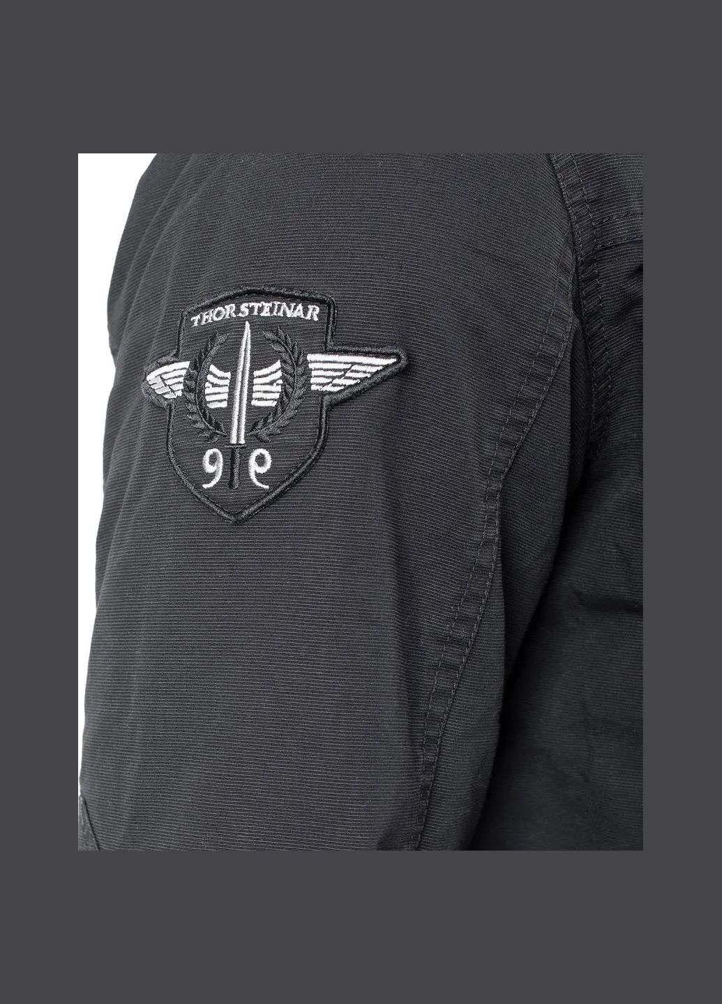 Черная демисезонная куртка kjartan black Thor Steinar