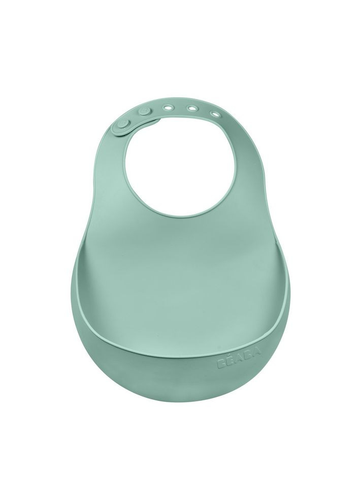 Нагрудник оливковый силиконовый, арт. 913541 Beaba (369489949)