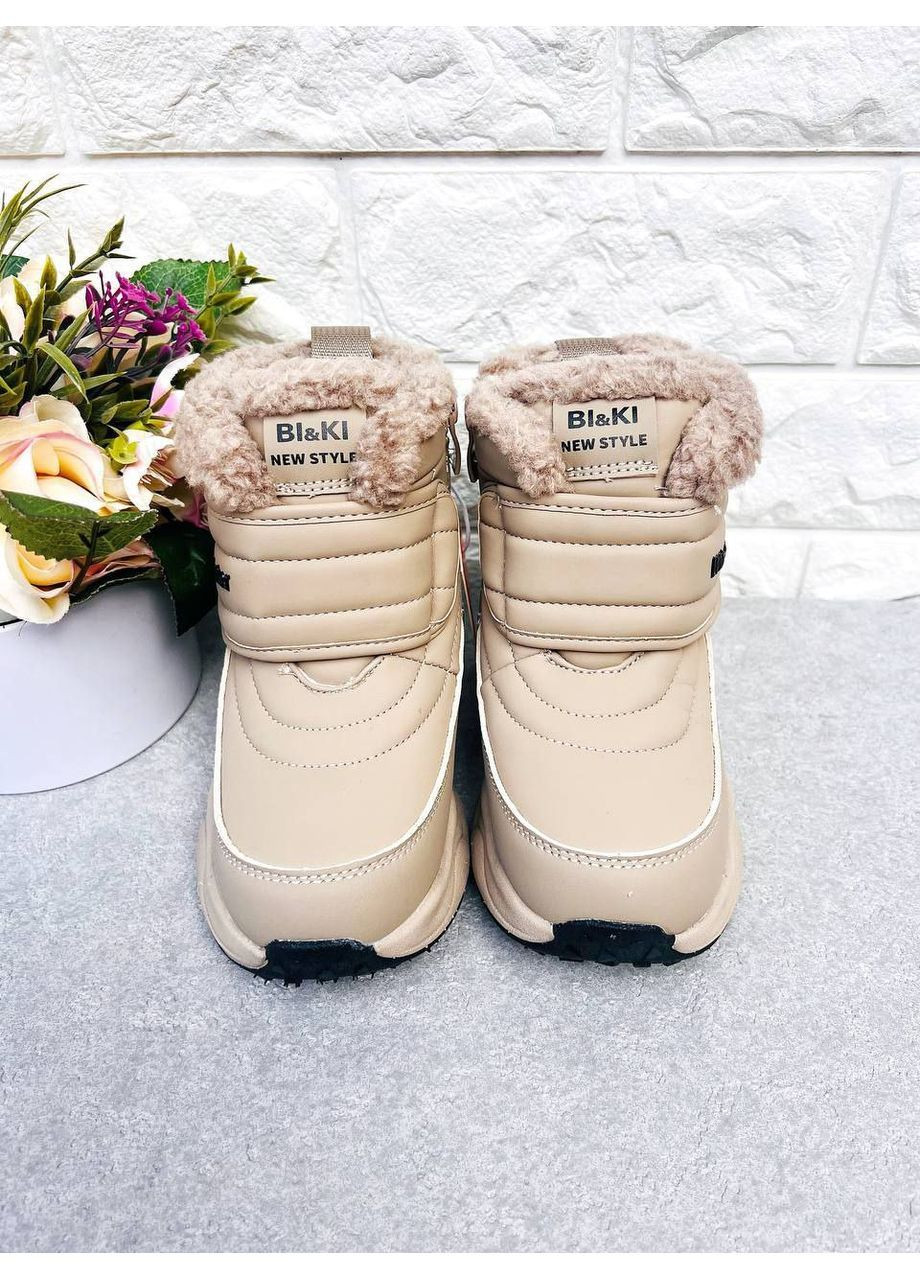 теплые и легкие дутики для девочки Biki