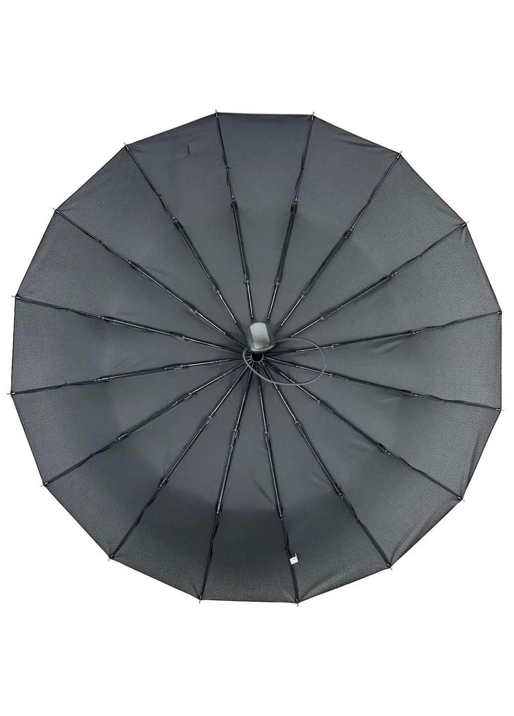 Чоловіча складна парасолька-автомат на 16 спиць Feeling Rain (289977304)
