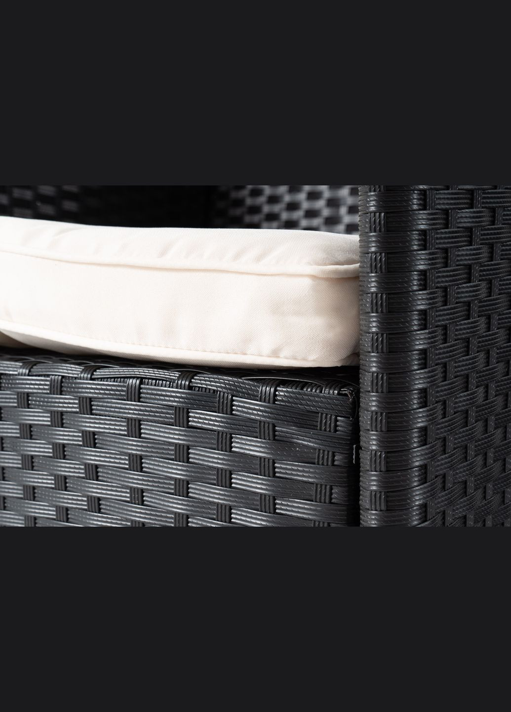 Садовая мебель VERONA 8+1 чернокремовая Di Volio (303126538)