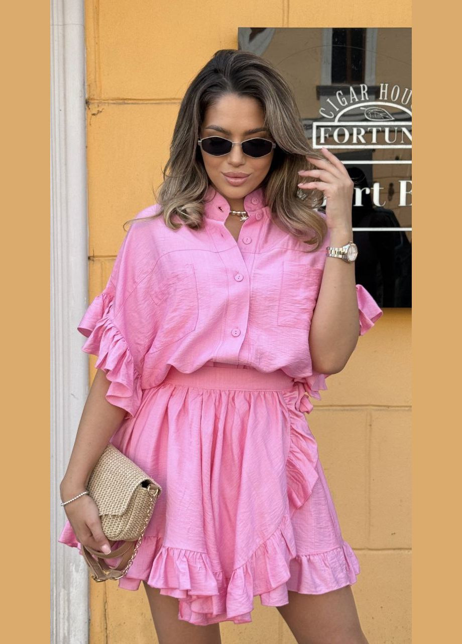 Жіночий костюм трійка з льону Avanti (337472225)