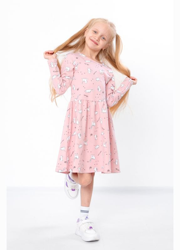 Пудровое платье для девочки (p-4500) Носи своє (299760667)