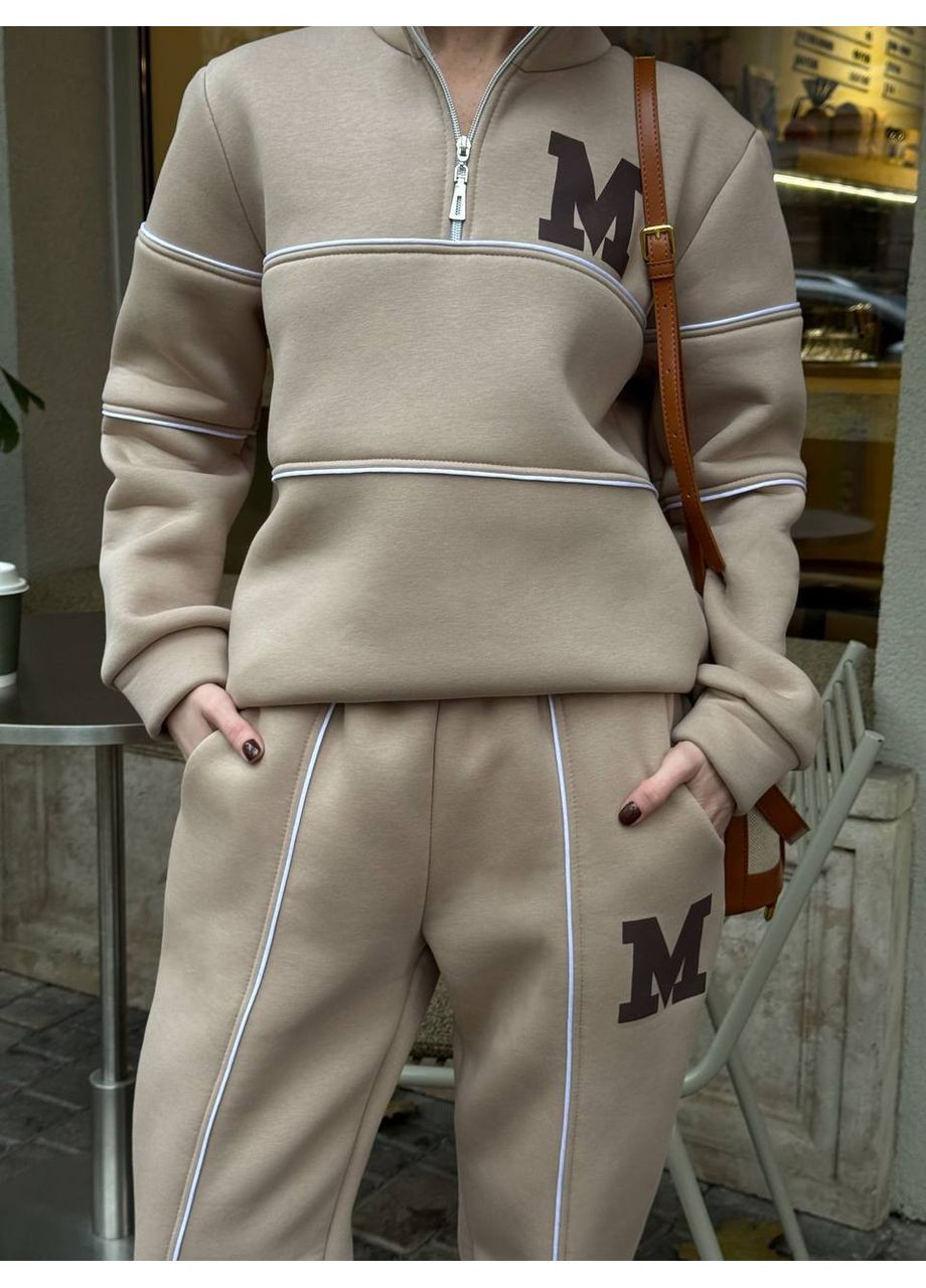 Теплый женский костюм на мягком флисе — ЗАМЕРЫ В ОПИСАНИИ GD/GL Модний простір (370853982)