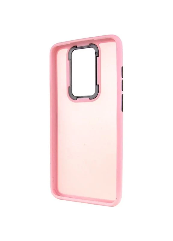 Чехол накладка для Xiaomi Redmi Note 8 Pro противоударный TPU+PC 0,5 см розовый No Brand (402063065)