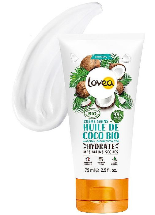 Крем для рук с маслом кокоса Hand Cream Organic Coco Oil 200ml (1051463-16693816) Lovea (368638561)