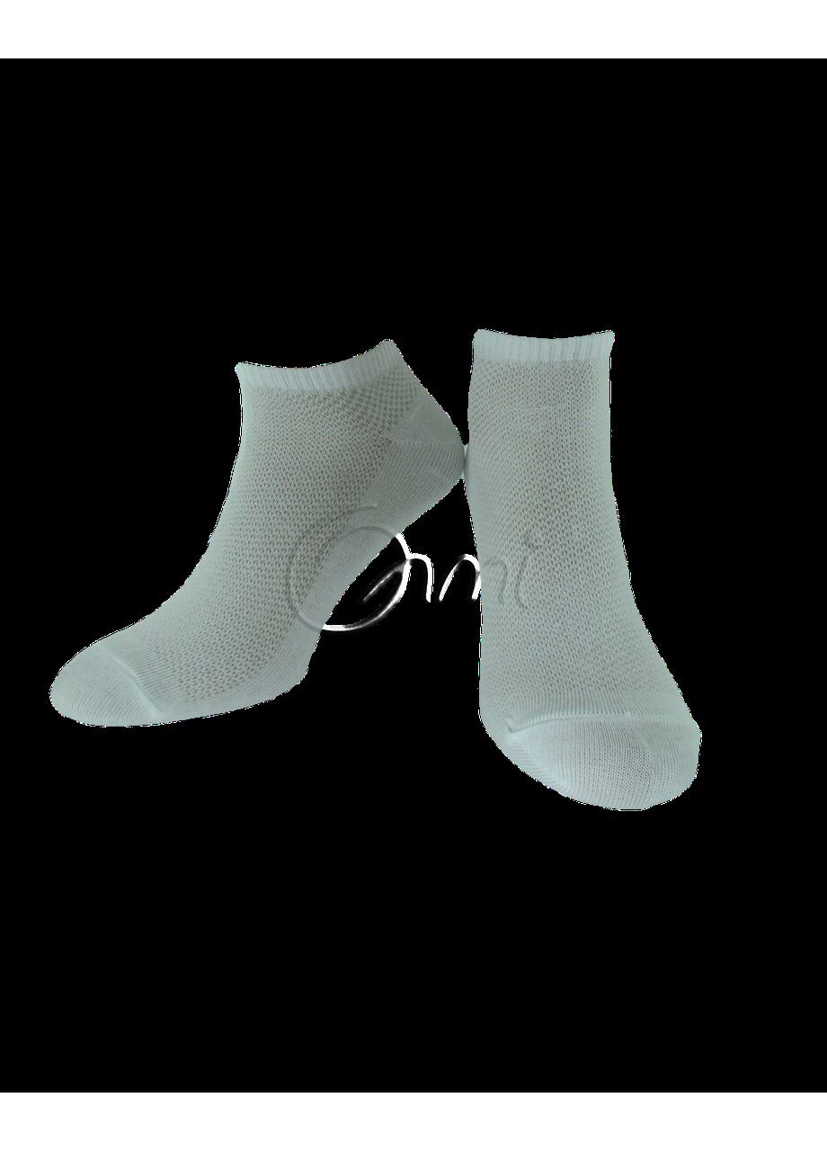 Білі шкарпетки чоловічі 2110 006 25р білий сітка укорочена Олмі (366241963)
