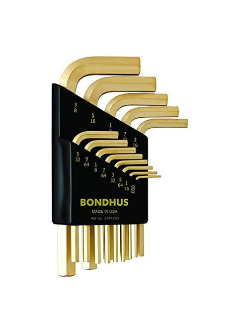 Набор ключей шестигранных дюймовых 13 шт .050-3/8" серия GoldGuard (15060) Bondhus (290680432)