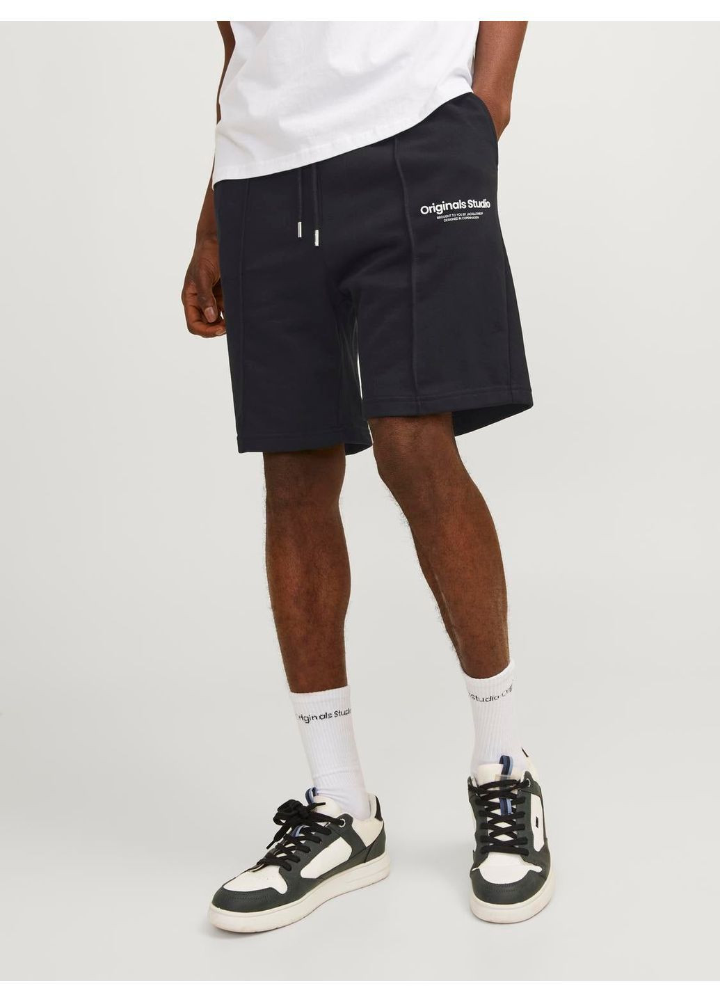 Шорти,чорний,JACK&JONES Jack & Jones (388531360)