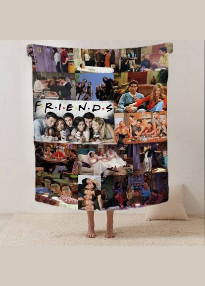 Плед 3D FRIENDS 12289 135х160 см FlexDress (364491204)