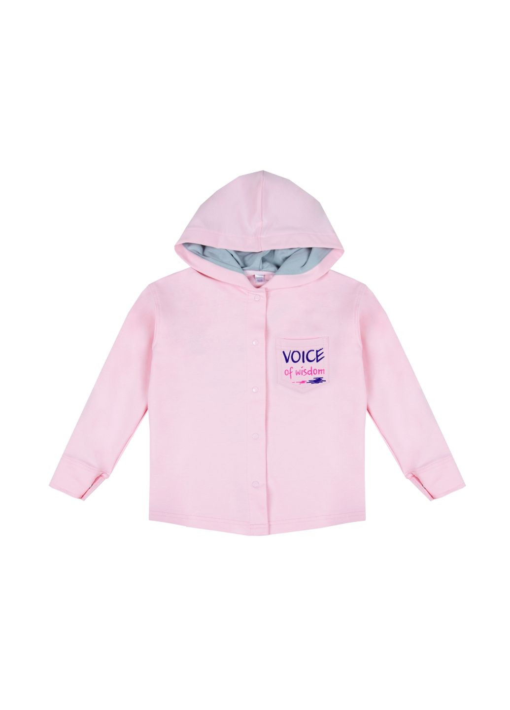 Розовая повседневный рубашка с надписями GABBI