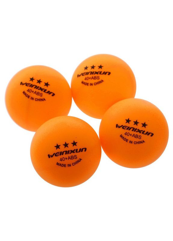 Набор для настольного тенниса 2 ракетки, 4 мяча MT-2107 (древесина, резина, пластик) WEINIXUN (369766516)