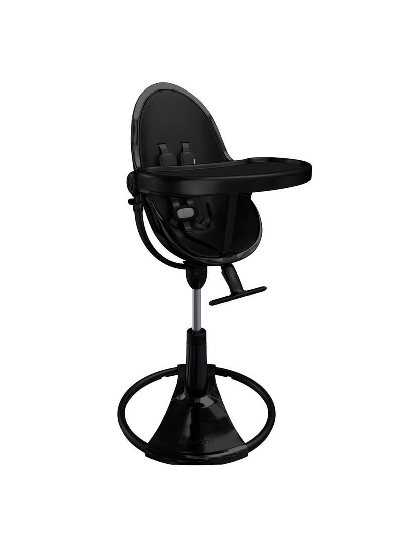 Стульчик для кормления FRESCO Noir/Midnight black Bloom E10535-BB\E10516-MBL (353222935)