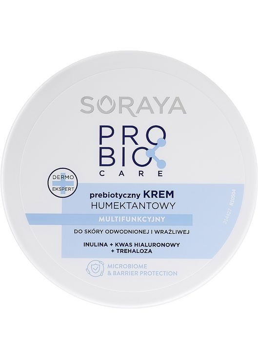 Мультифункціональний пробіотичний крем для сухої та чутливої шкіри Probio Care Humectant Body Cream 200ml (1204293-146246) Soraya (368623720)