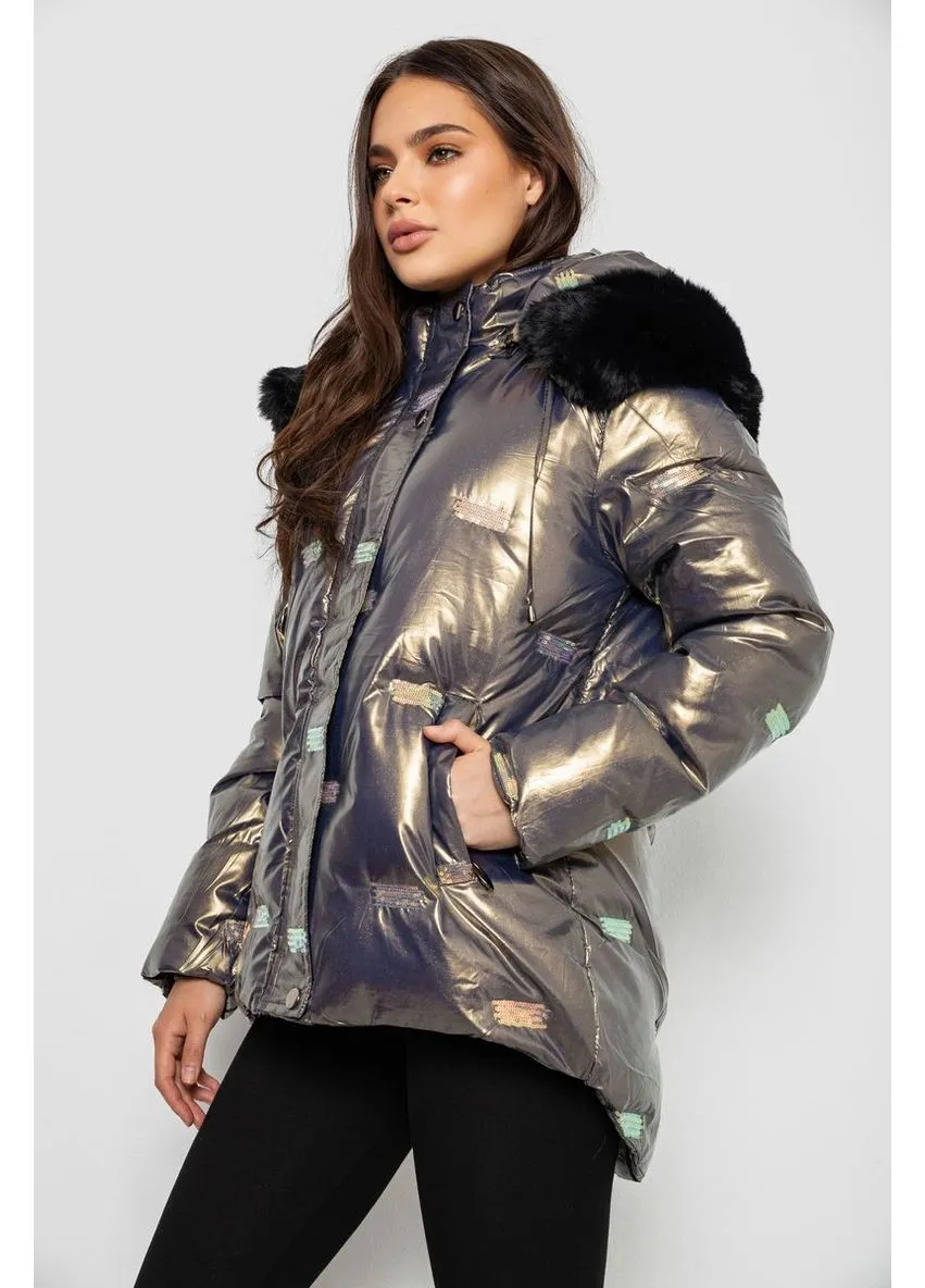 Куртка женская зимняя короткая,, 244R22-832 Ager (402822263}