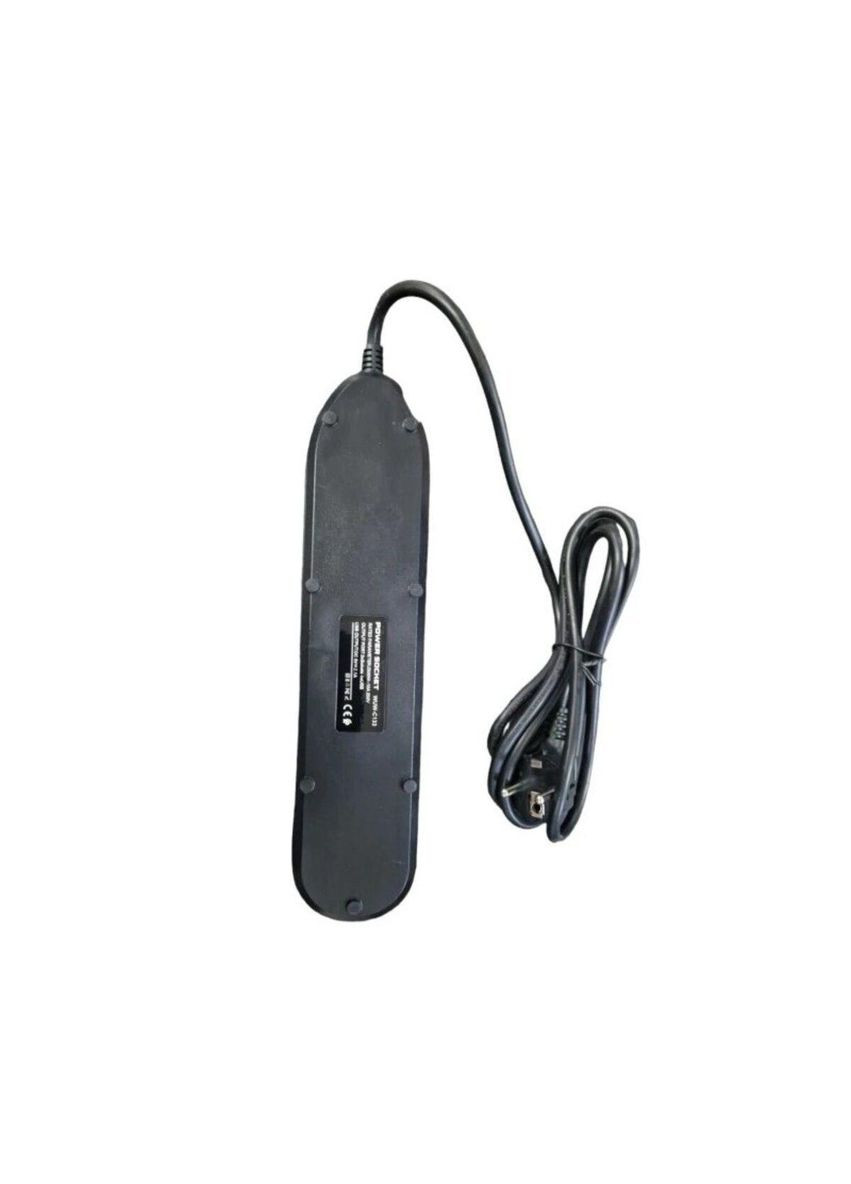 Мережевий подовжувач C133 4USB+3Socket 2500W 2m black WUW (325869791)