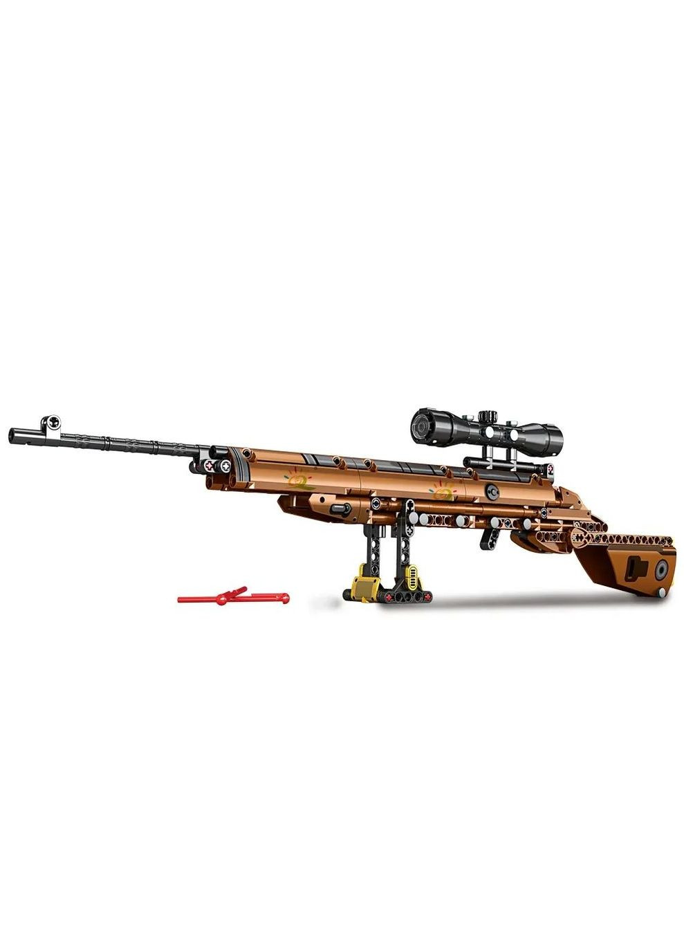 Конструктор гвинтівка 53,5 см на 309 деталі з кулями (603) No Brand (338222882)