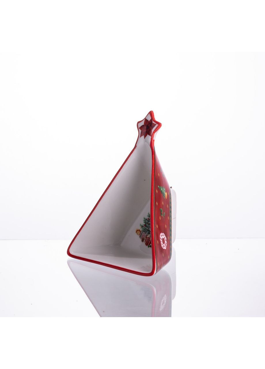 Піала для десертів та закусок Christmas порцелянова 15*12*4 см Yiwu (368704020)