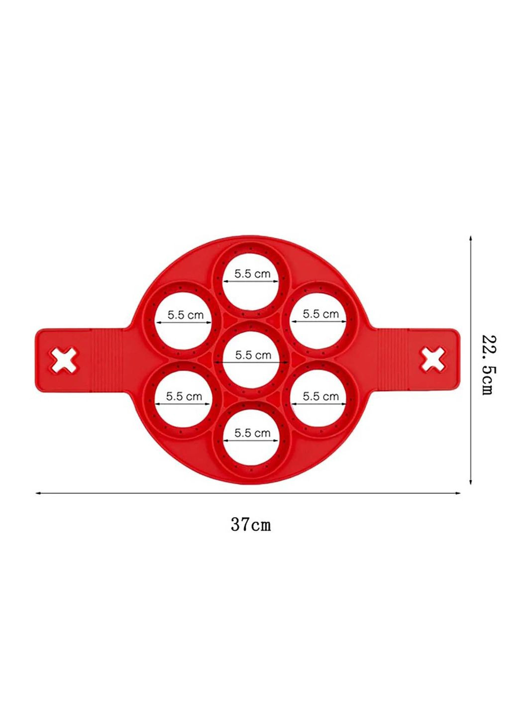 Силиконовая форма для приготовления оладий и яичницы Cake Maker Kitchen Master (355341955)