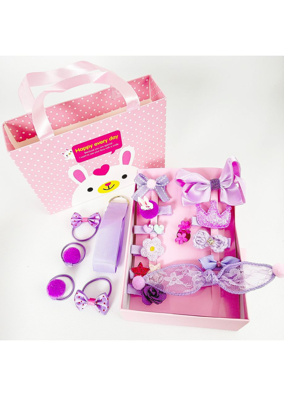 Подарочный набор детских шпилек для волос 18 шт. BabyOno (364203874)